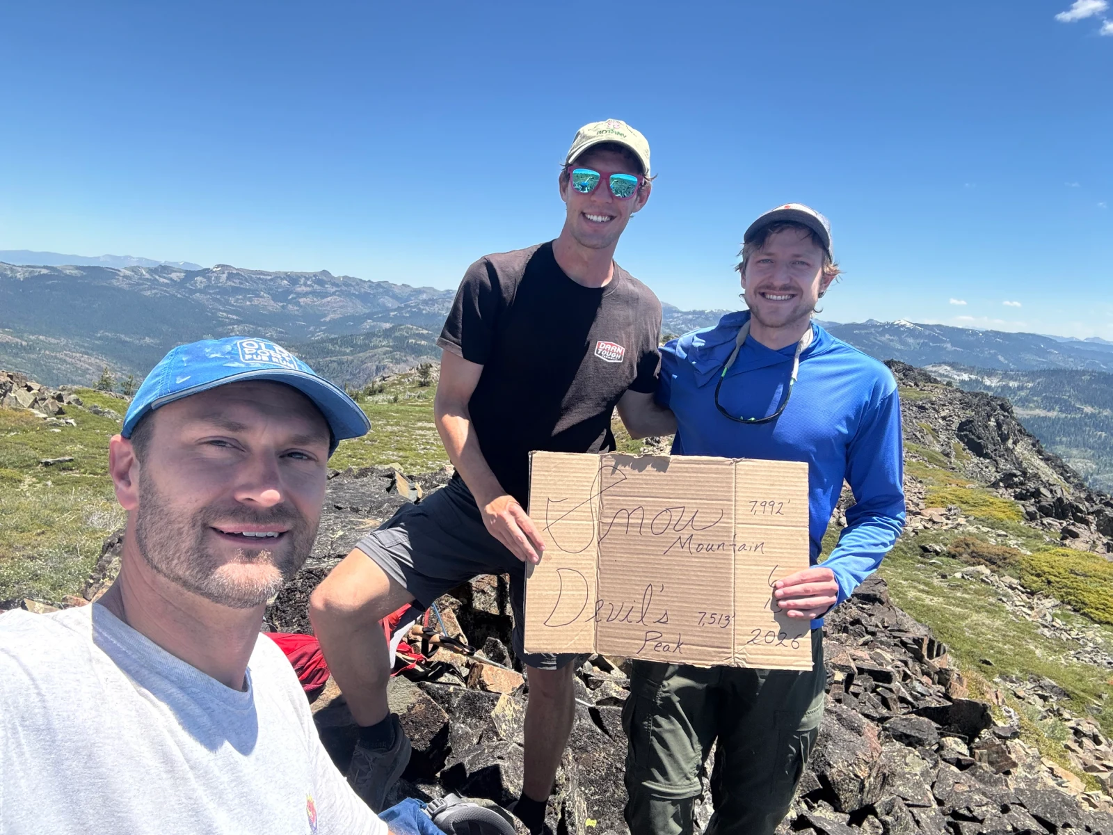 Snow Mountain summit