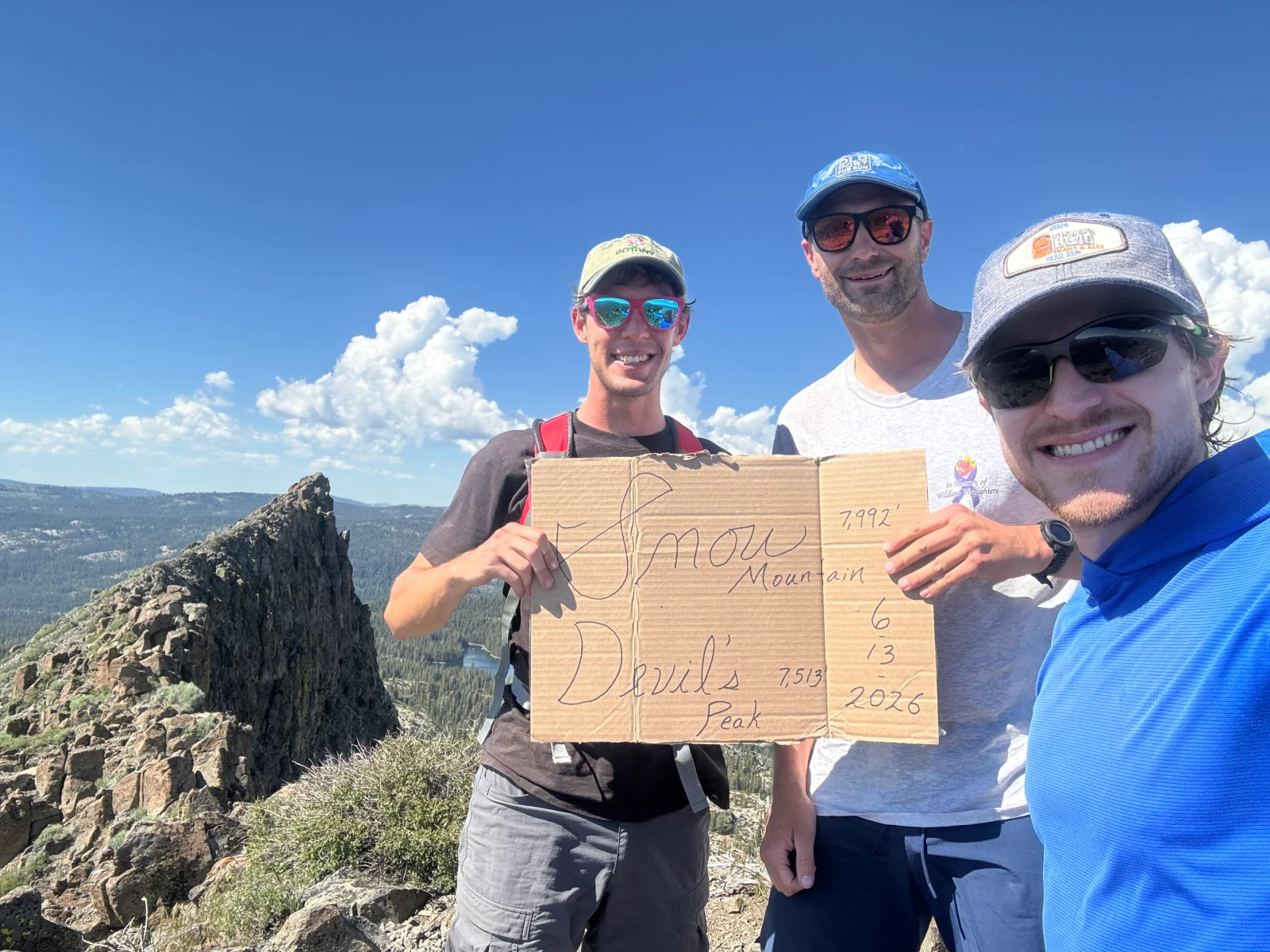 Devils Peak summit